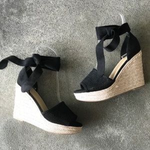Sassy Espadrille Sandal Wedges